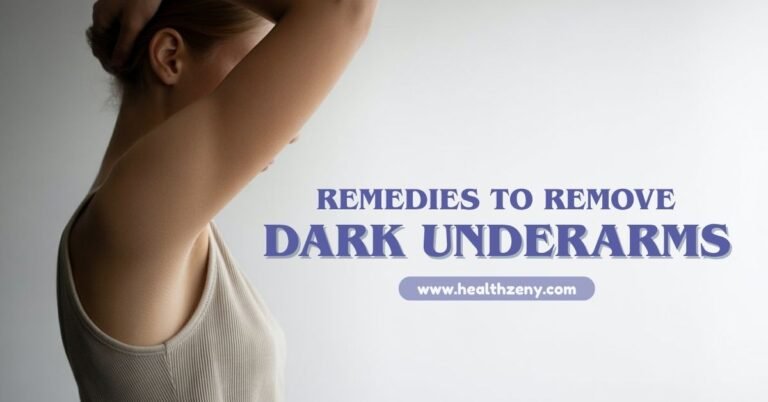 Home remedies to remove underarm darkness