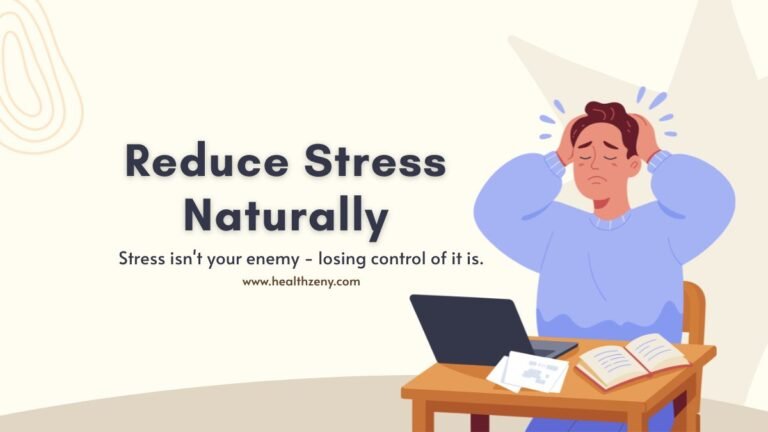 how to reduce stress naturally - proven tips